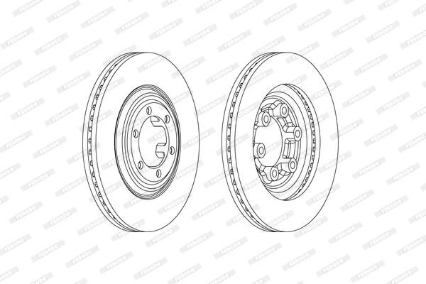 FERODO DDF2372C Discofreno