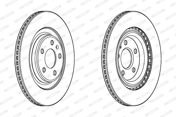 FERODO DDF2383C Discofreno