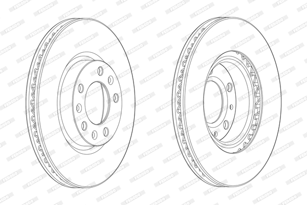 FERODO DDF2405C Discofreno