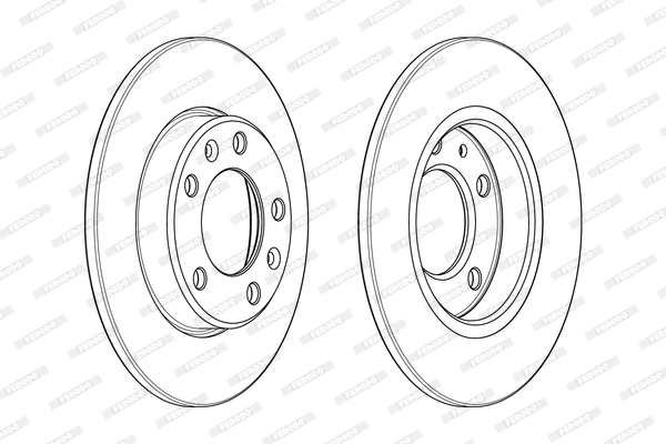 FERODO DDF2406C Discofreno