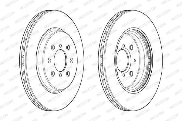 FERODO DDF2410C Discofreno