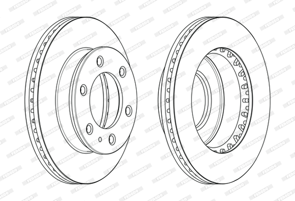 FERODO DDF2459C Discofreno