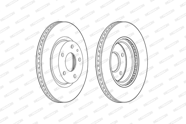 FERODO DDF2465C Discofreno