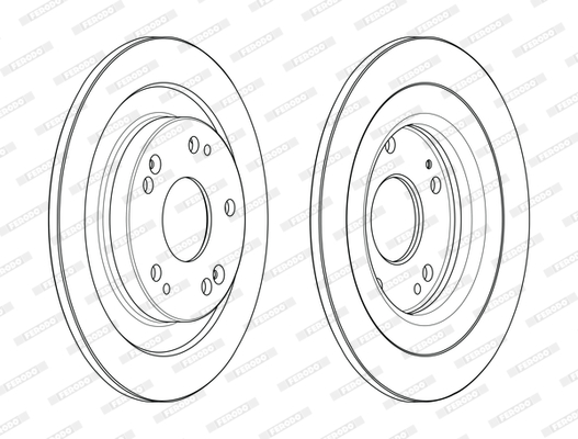 FERODO DDF2474C Discofreno