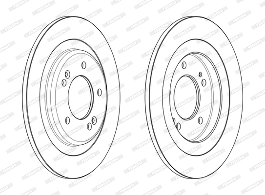 FERODO DDF2482C Discofreno