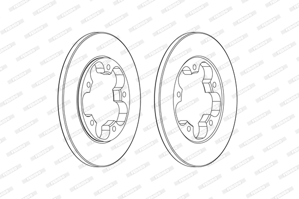 FERODO DDF2484C Discofreno