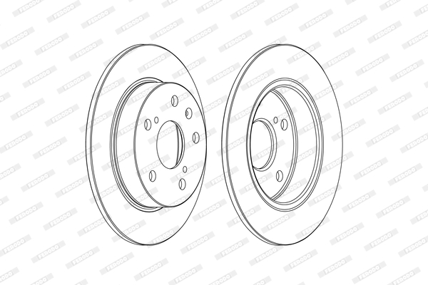 FERODO DDF2493C Discofreno