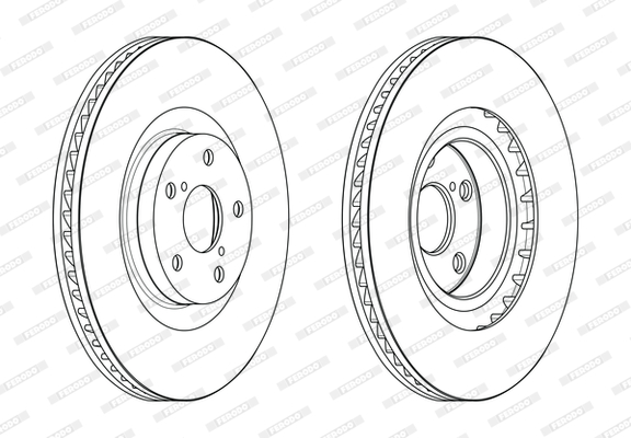 FERODO DDF2496RC-1 Discofreno