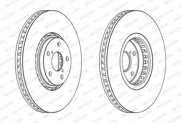 FERODO DDF2498LC-1 Discofreno