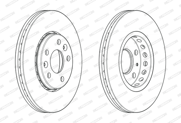 FERODO DDF2507C Discofreno