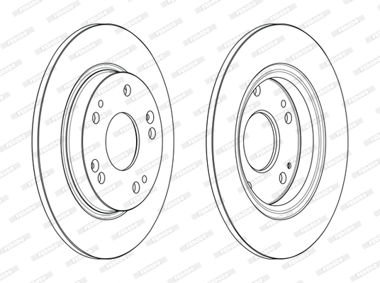 FERODO DDF2524C Discofreno