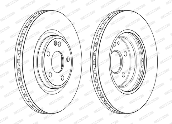 FERODO DDF2545C Discofreno