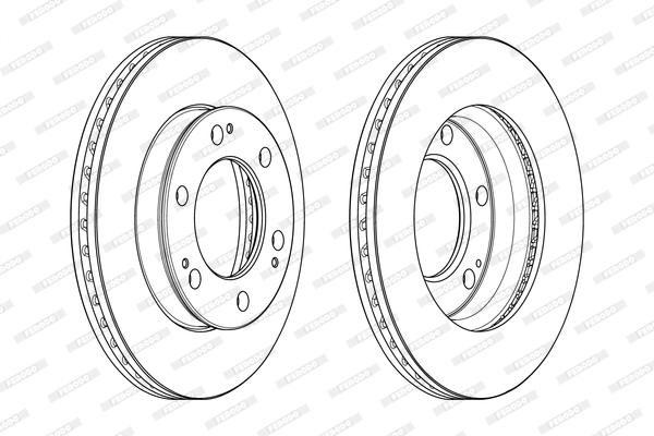 FERODO DDF2547C Discofreno