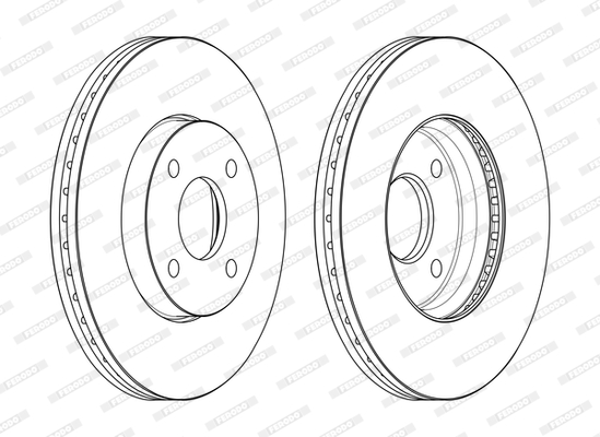 FERODO DDF2548C Discofreno