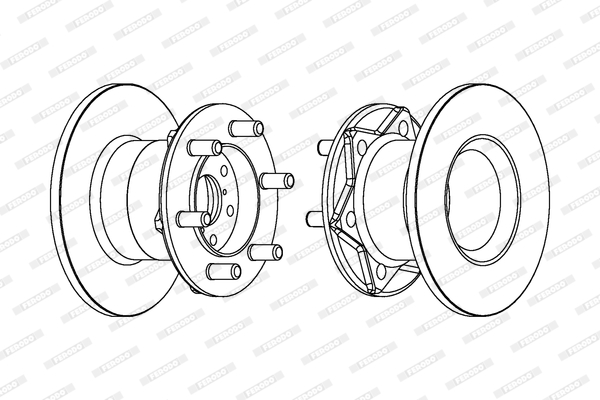 FERODO DDF254 Discofreno