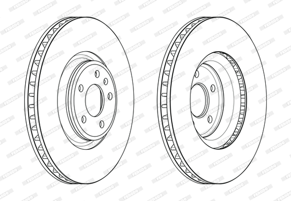 FERODO DDF2598C-1 Discofreno