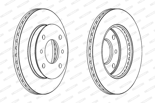 FERODO DDF259 Discofreno