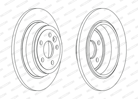 FERODO DDF2607C Discofreno