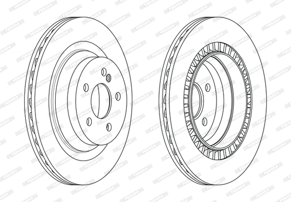 FERODO DDF2611C Discofreno