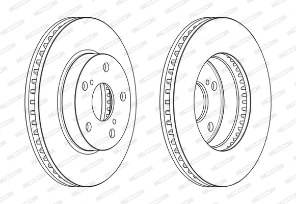 FERODO DDF2634C Discofreno
