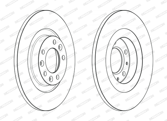 FERODO DDF2654C Discofreno