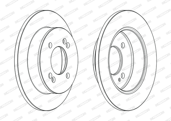 FERODO DDF2655C Discofreno