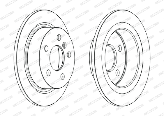 FERODO DDF2656C Discofreno