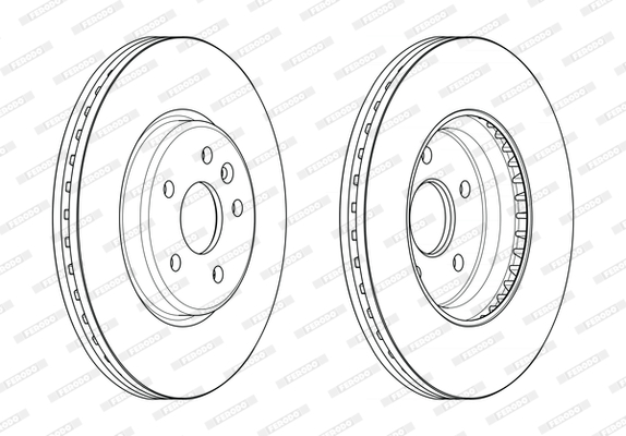 FERODO DDF2684C Discofreno