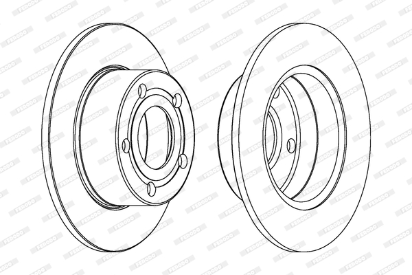 FERODO DDF321 PREMIER Disc...