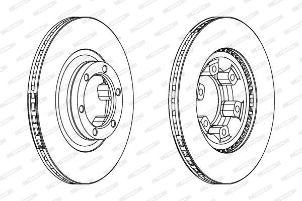 FERODO DDF345 Discofreno