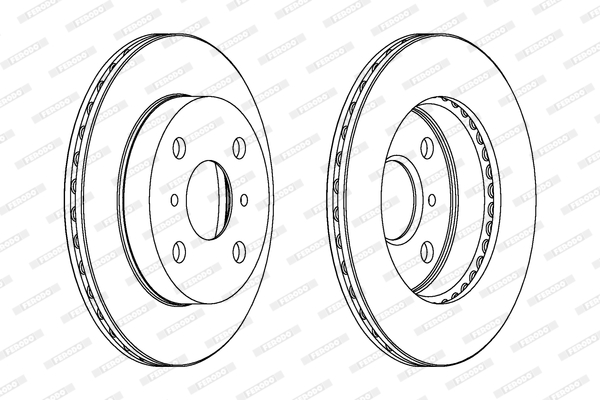 FERODO DDF350 Discofreno