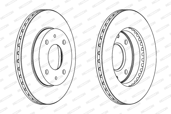 FERODO DDF390 Discofreno