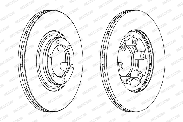 FERODO DDF460 Discofreno