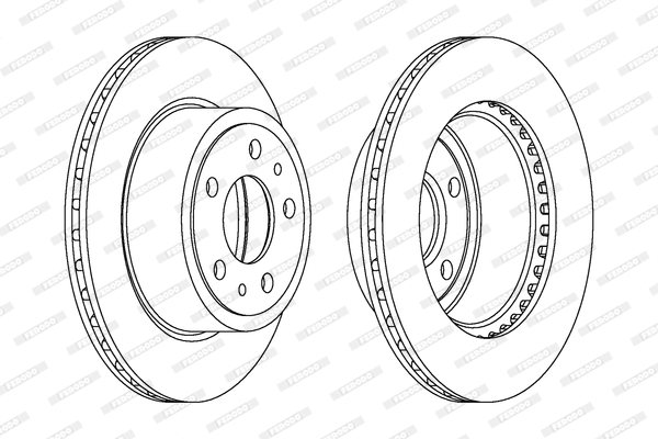 FERODO DDF574 Discofreno