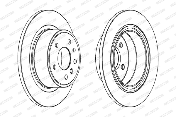 FERODO DDF698C Discofreno