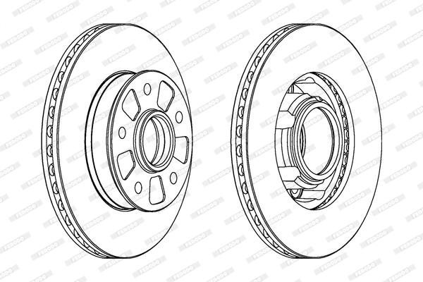 FERODO DDF734 Discofreno