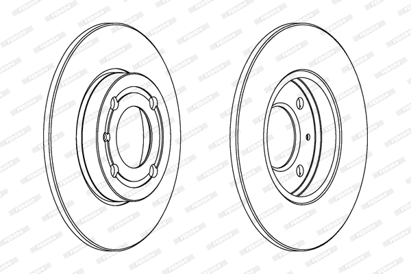 FERODO DDF795C Discofreno