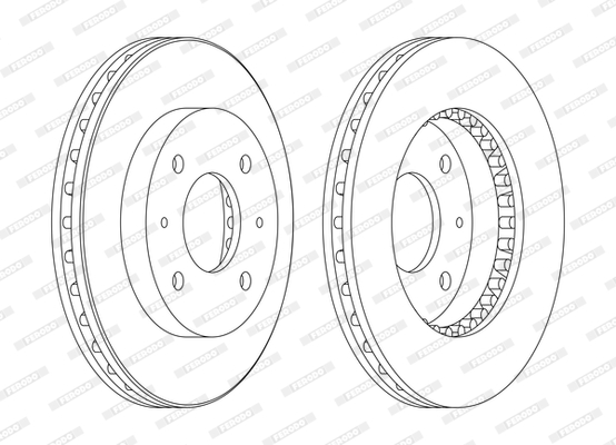 FERODO DDF885C Discofreno