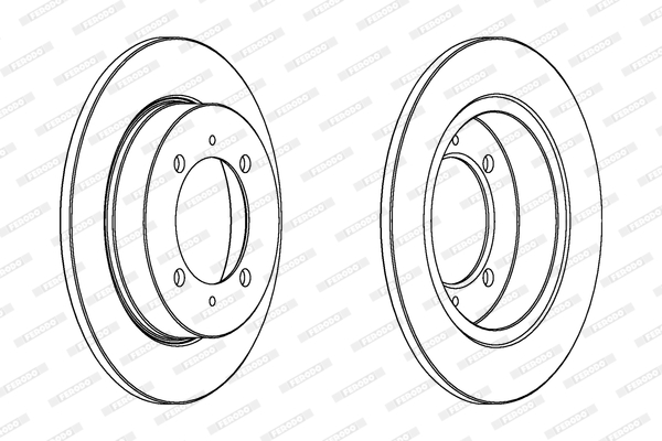 FERODO DDF886C Discofreno