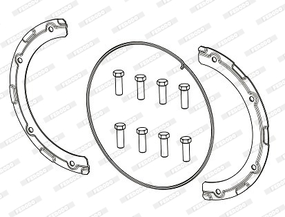 FERODO FAC162 Kit...