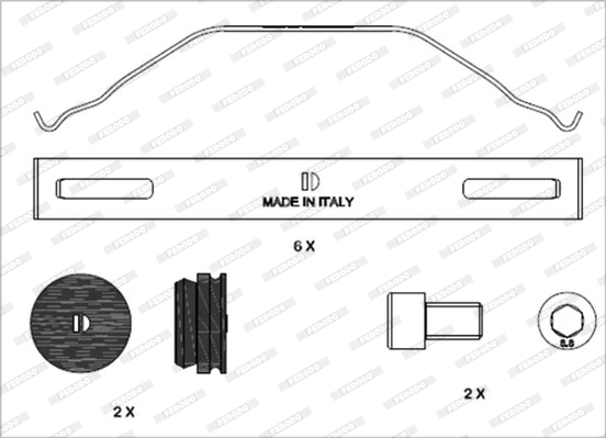 FERODO FAC175 Kit...