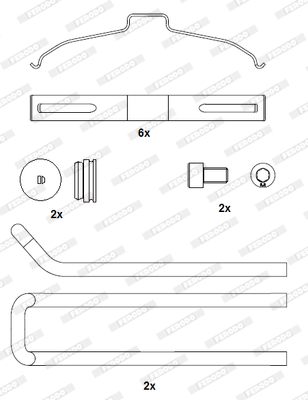 FERODO FAC178 Kit...