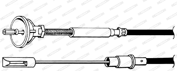 FERODO FCC421117 Cavo...