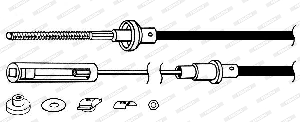 FERODO FCC421120 Cavo...