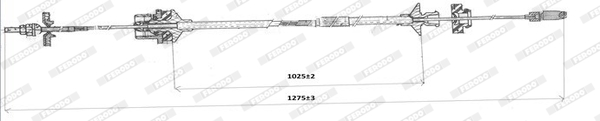 FERODO FCC421144 Cavo...