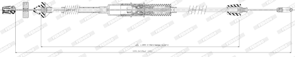 FERODO FCC422754 Cavo...