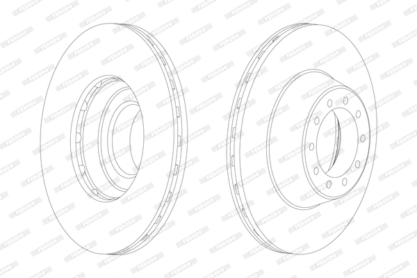 FERODO FCR100A Discofreno