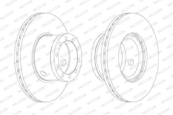 FERODO FCR101A Discofreno