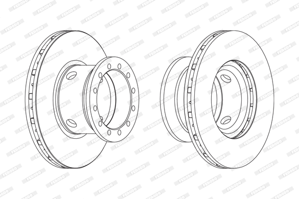 FERODO FCR102A Discofreno