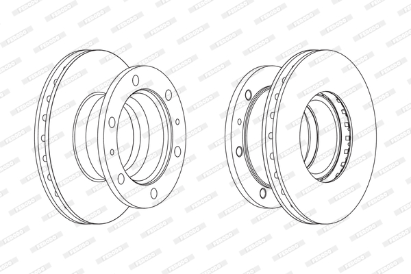 FERODO FCR105A Discofreno